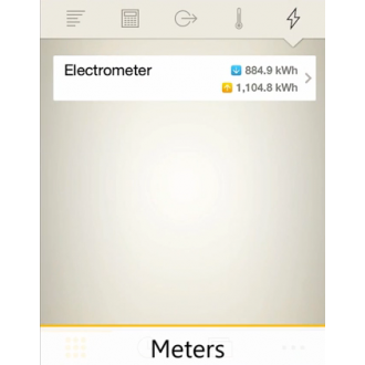 JA-150EM-DIN Wireless module for the impulse output of an electric meter