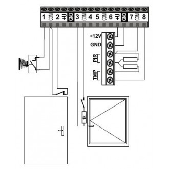 JA-116H Bus expander – 16 inputs