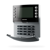 JA-115E-GR Bus four-segment keypad with display and RFID reader Grey JA-115E-GR Bus four-segment keypad with display and RFID reader Grey
