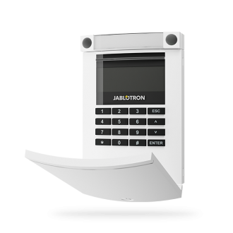 JA-154E-WH wireless access module with display, keypad and RFID JA-154E-WH wireless access module with display, keypad and RFID