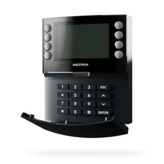 JA-155E-AN Wireless four-segment keypad with display and RFID reader Anthracite