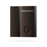 JA-115M-BR Bus-connected mini magnetic detector - brown