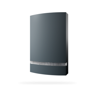 JA-1X2A-C-AN Plastic cover for JA-113A, JA-111A, JA-151A and JA-163A - anthracite, transparent light guide