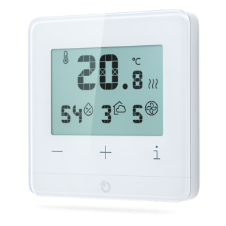 JB-112TP BUS room thermostat with CO? sensor