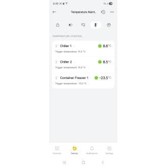 LAN Wireless Temperature Monitoring Alarm with Smartphone App LAN Wireless Temperature Monitoring Alarm with Smartphone App